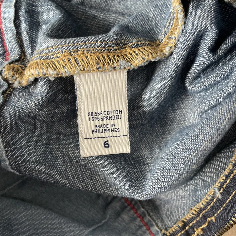 Oshkosh Vintage Girls Denim Jean Dress Sz 6‎ Embroidered 90's Canada